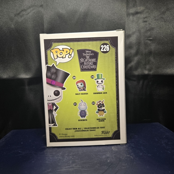 Nightmare Before Christmas 
Diamond Collection Dapper Jack Skellington Funko POP - Picture 3 of 4